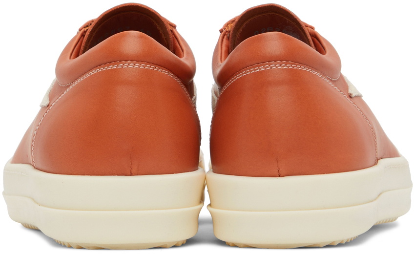 Rick Owens Orange Vintage Sneakers Rick Owens