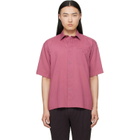 HOMME PLISSÉ ISSEY MIYAKE Red PL Ramie Shirt