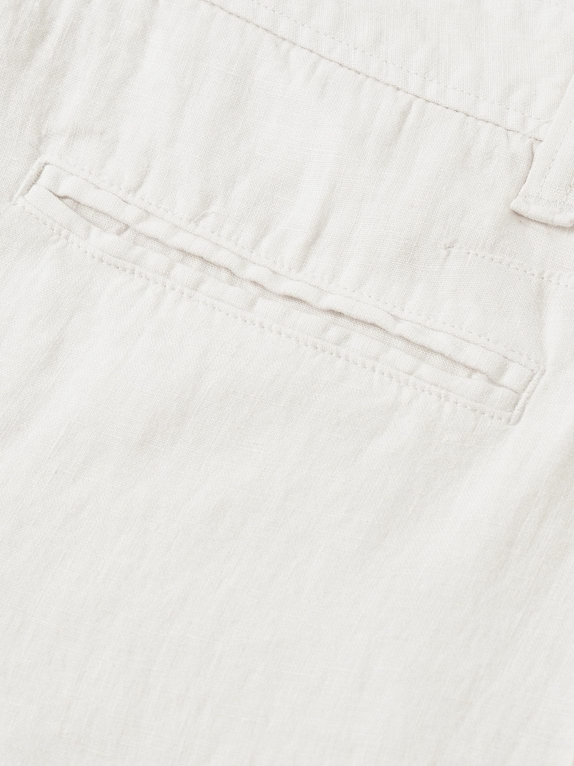 Rag & Bone - Haydon Straight-Leg Linen Shorts - Neutrals