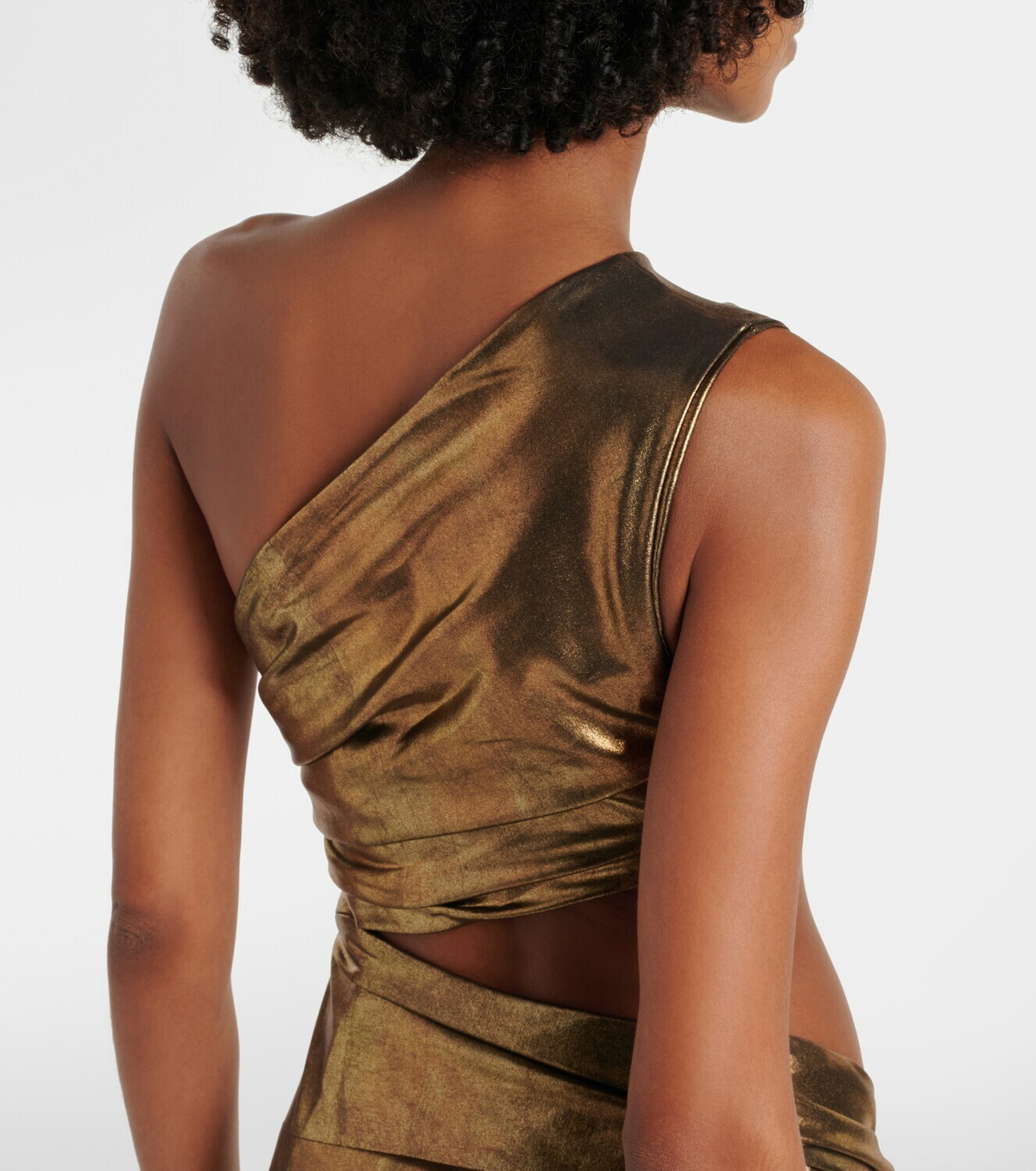 Roberto Cavalli Cutout one-shoulder maxi dress