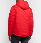 Canada Goose - Lodge Slim-Fit Nylon-Ripstop Hooded Down Jacket - Red