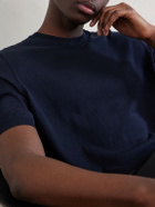 Slowear - Cotton and Silk-Blend T-Shirt - Blue