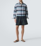 JW Anderson Checked cotton blouson jacket
