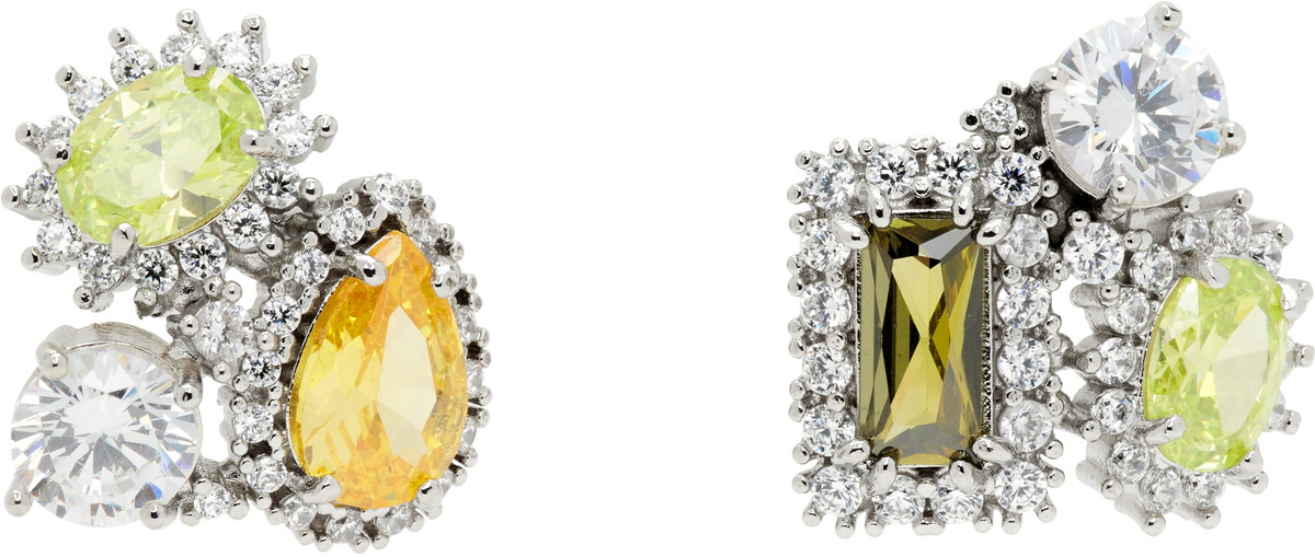 Maison Margiela Cluster Stud Earrings