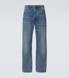 Ami Paris Mid-rise wide-leg jeans
