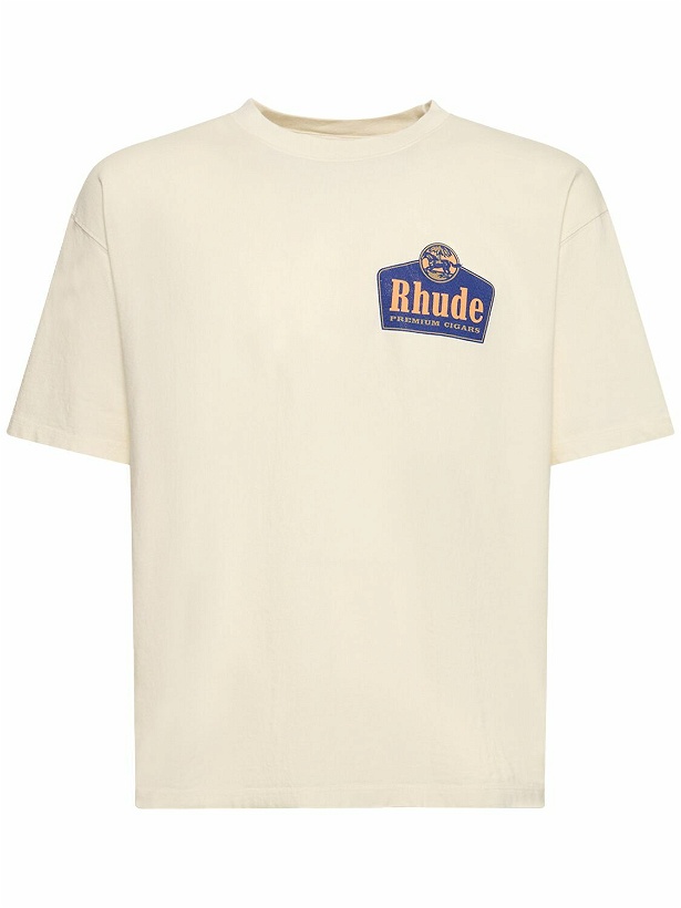 Photo: RHUDE - Rhude Grand Cru Cotton T-shirt