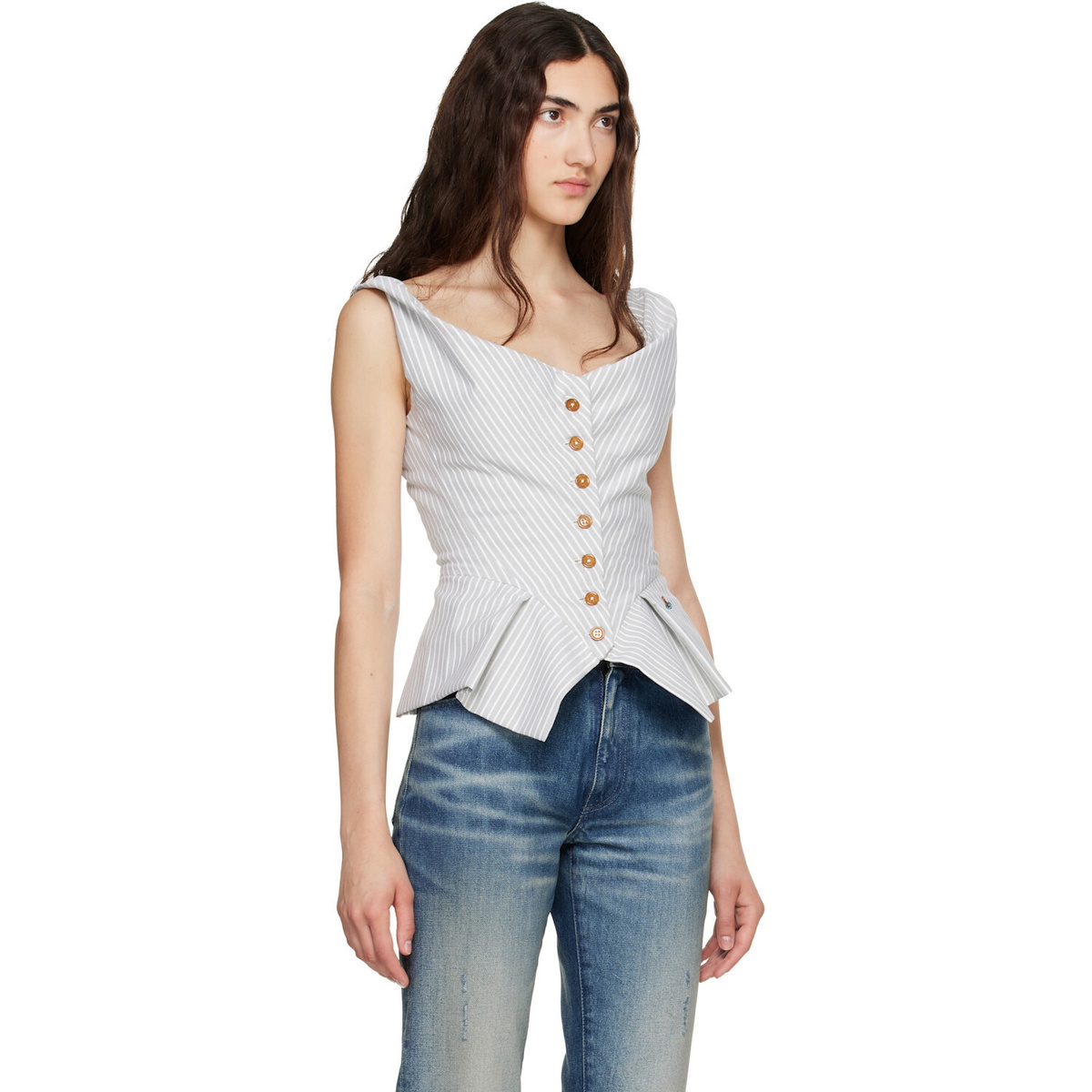 Vivienne Westwood Gray Monday Vest