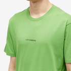 C.P. Company Men's Small Logo T-Shirt in Classic Green