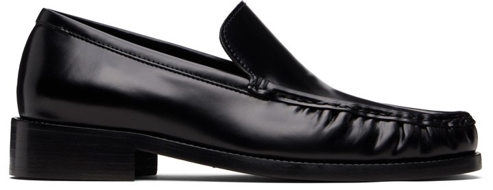 Photo: Acne Studios Black Leather Loafers