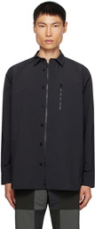 sacai Black Matte Shirt