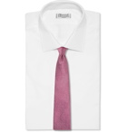 Canali - 8cm Silk-Jacquard Tie - Men - Pink