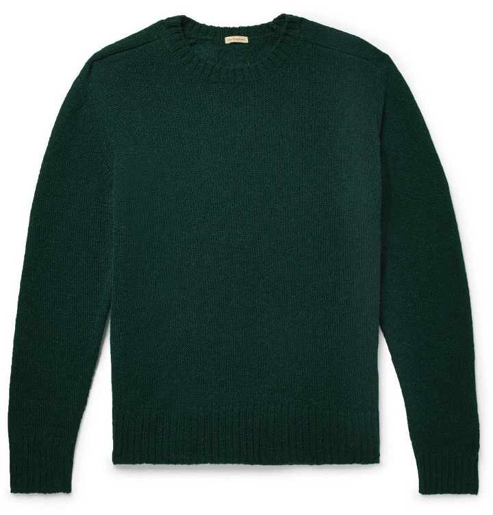 Photo: Undercover - Shepherd Wool Sweater - Men - Green