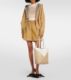 Loewe Puzzle Fold leather tote bag