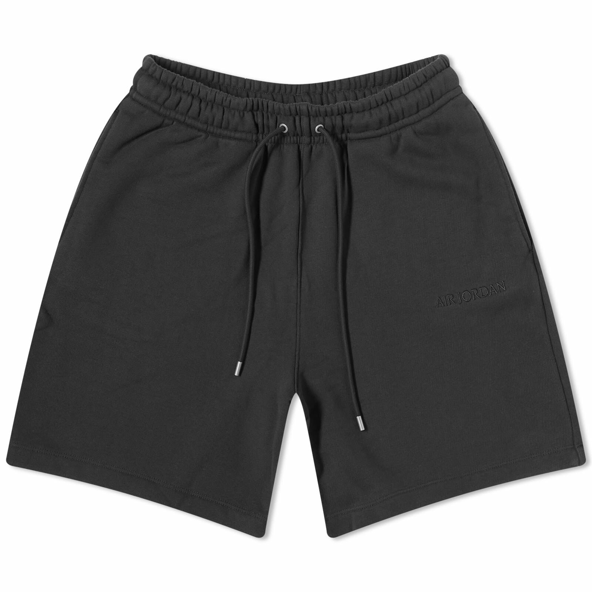 Air Jordan Men's Wordmark Fleece Short in Off Noir Nike Jordan Brand