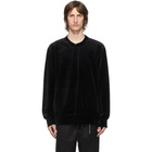 mastermind WORLD Black Velour Sweatshirt