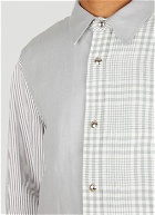 Pattern Block Shirt in Grey