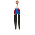 Vitra Alexander Girard 1952 Wooden Doll No. 22 in Multi