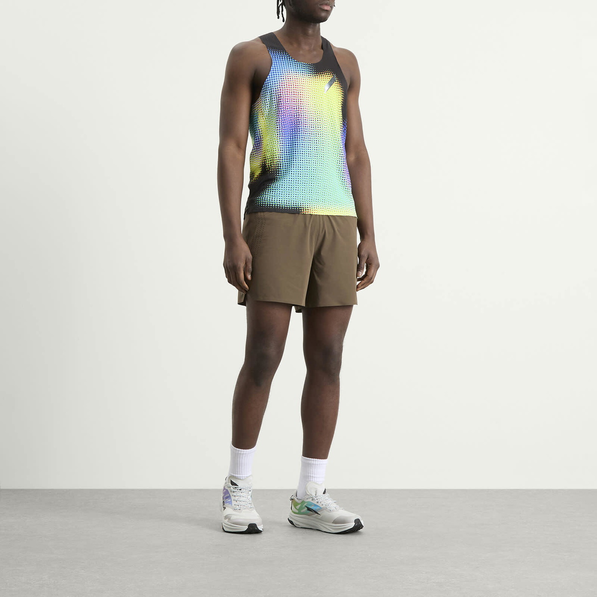 SOAR Men's Race Vest in Tropical Dot