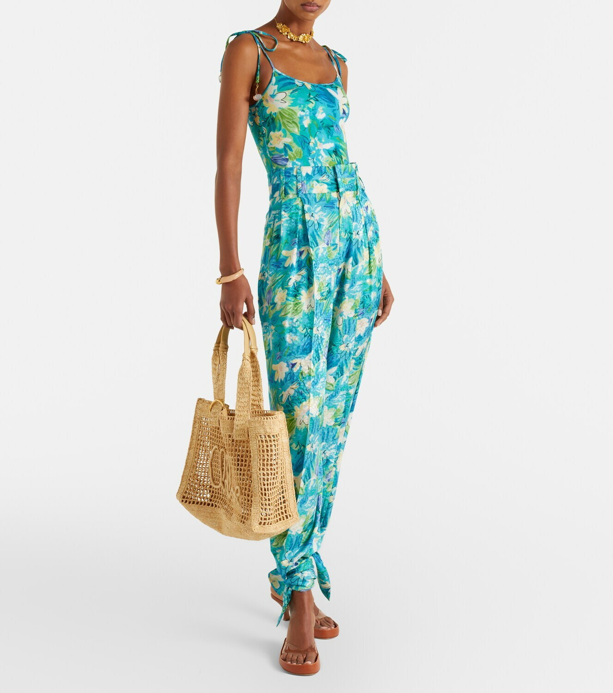 Chloé Floral swimsuit