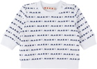 Marni Baby White Printed Sweatshirt