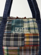 Polo Ralph Lauren - Large Patchwork Checked Cotton-Madras Duffle Bag