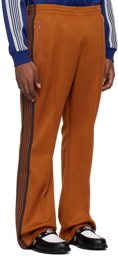 NEEDLES Orange Bootcut Track Pants