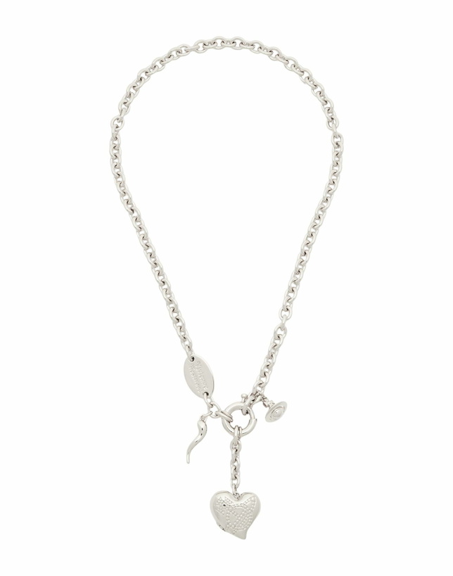 Photo: Vivienne Westwood Della Pendant Womens Necklace in Silver