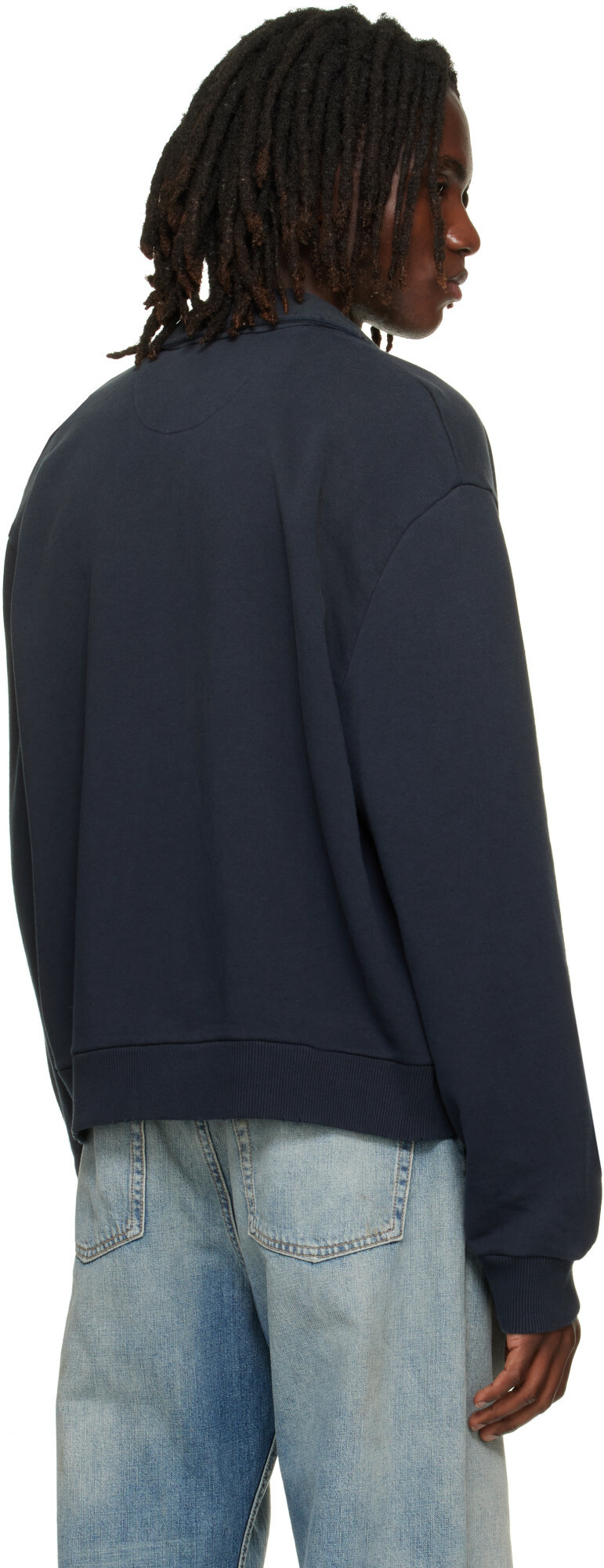 Acne Studios Black Zip Sweatshirt