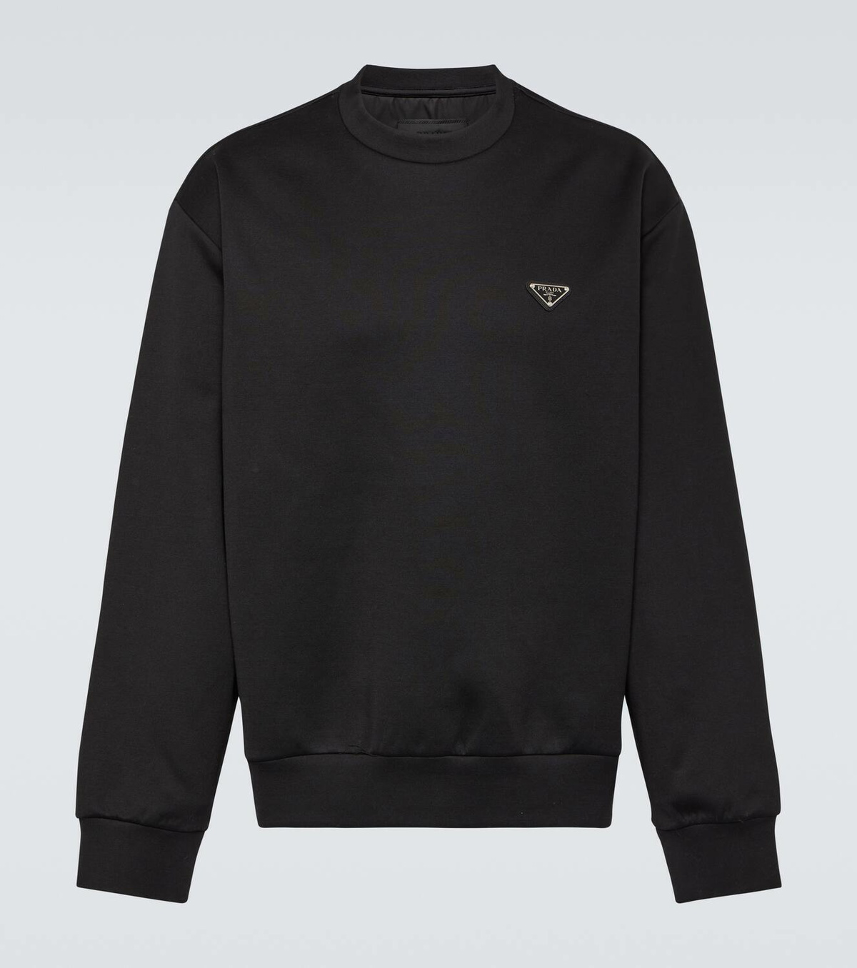 prada トレーナー Prada Logo cotton-blend sweatshirt Prada
