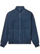 120% - Linen Jacket - Blue