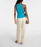 Christopher Esber Silk Springs gathered top