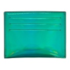 Givenchy Green Iridescent Card Holder