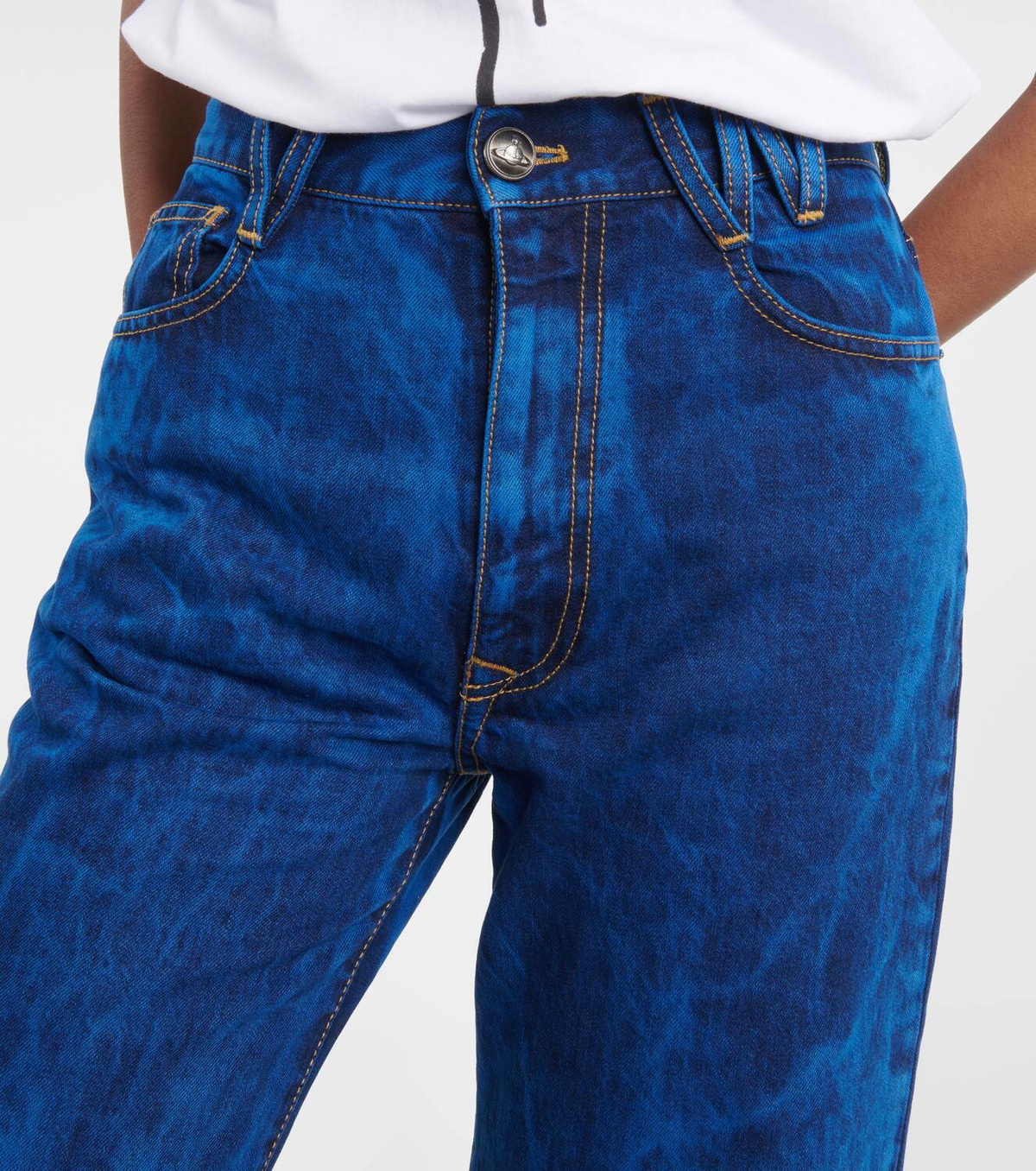パンツ 00's Vivienne Westwood flare denim Vivienne Westwood High-rise flared jeans Vivienne Westwood