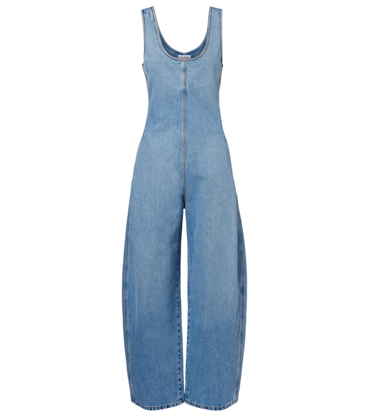 Photo: Alaïa Denim jumpsuit