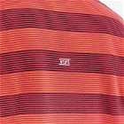 WTAPS Men's Long Sleeve 15 Stripe T-Shirt in Red