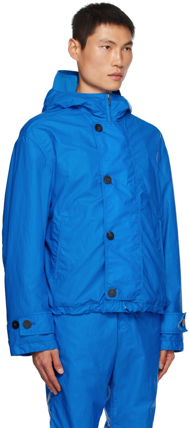 Ferragamo Blue Lightweight Jacket