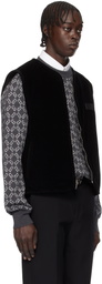 Givenchy Black Monogram 72 Reversible Vest