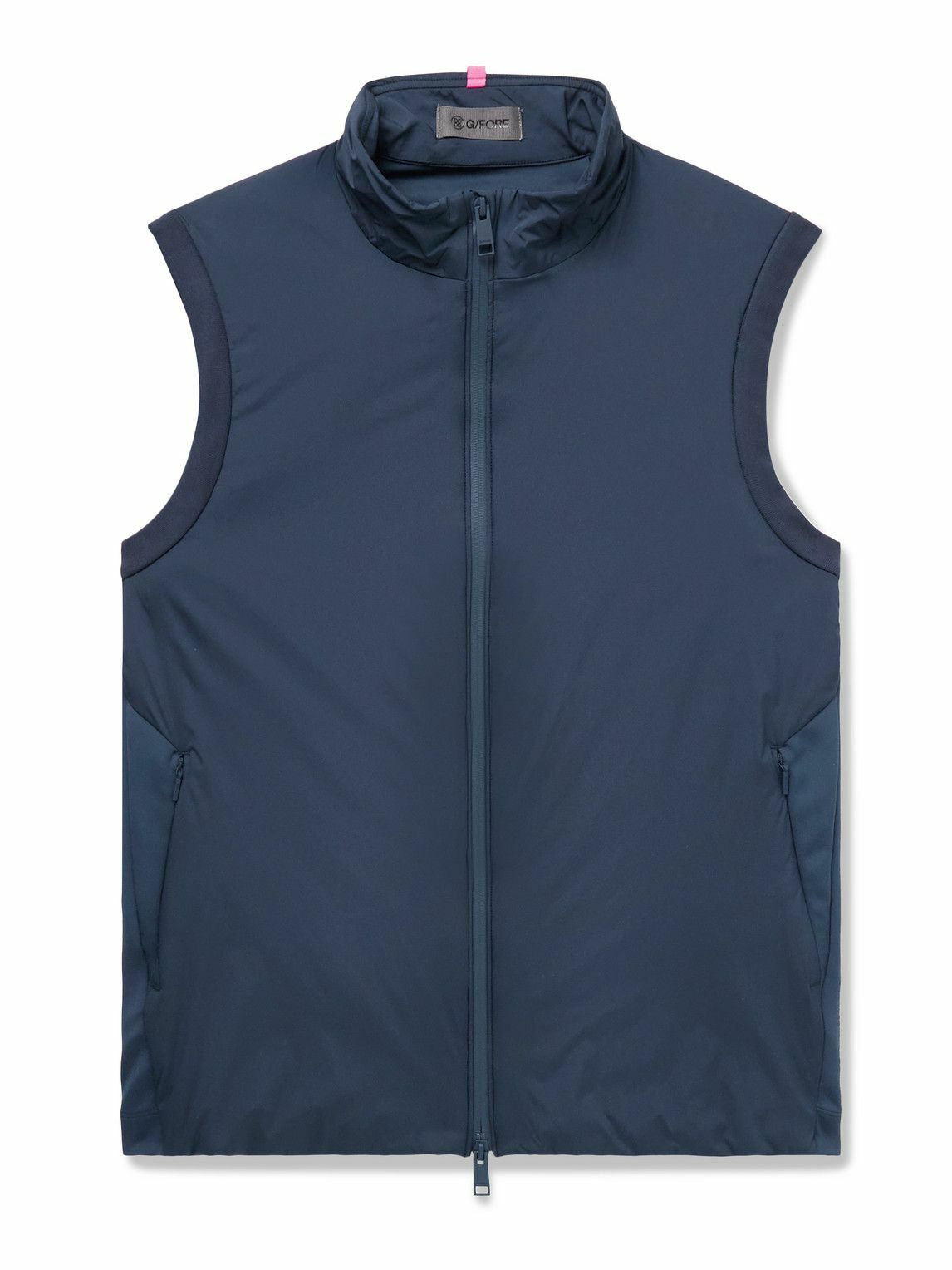 G/FORE - The Maverick Hybrid Stretch Recycled-Nylon and Jersey Gilet - Blue