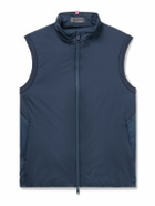 G/FORE - The Maverick Hybrid Stretch Recycled-Nylon and Jersey Gilet - Blue