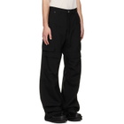 Rick Owens Black Tower Stefan Cargo Pants