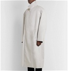 Balenciaga - Cotton-Gabardine Trench Coat - Gray