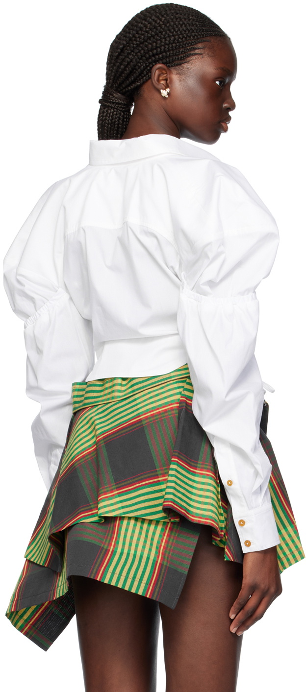 Vivienne Westwood White Gexy Blouse Vivienne Westwood