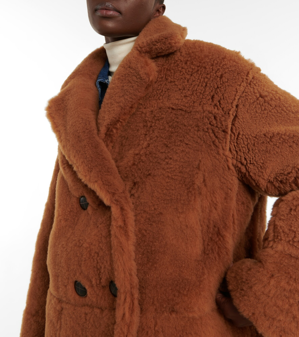 Loro piana shearling coat best sale