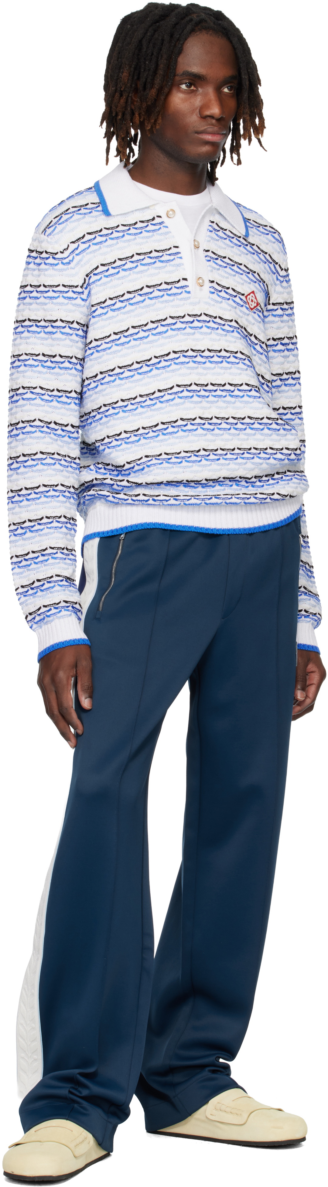 Casablanca Navy Scuba Track Pants