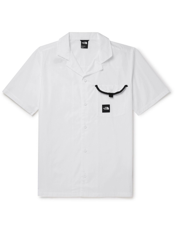 Photo: THE NORTH FACE - Camp-Collar Contrast-Tipped Cotton Shirt - White