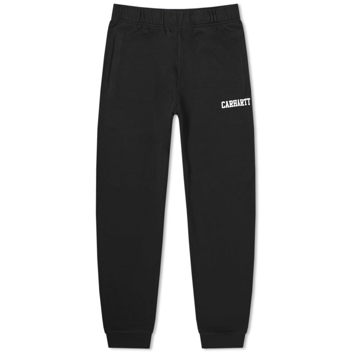 Photo: Carhartt College Sweat Pant Black & White