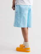 Jacquemus - Straight-Leg Cotton-Canvas Shorts - Blue