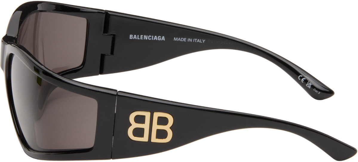 Balenciaga Black Sunset D-Frame Sunglasses
