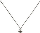 Vivienne Westwood Gunmetal Chloris Orb Pendant