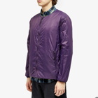 Taion Men's x Beams Lights Reversible Inner Down Jacket in Black/Purple
